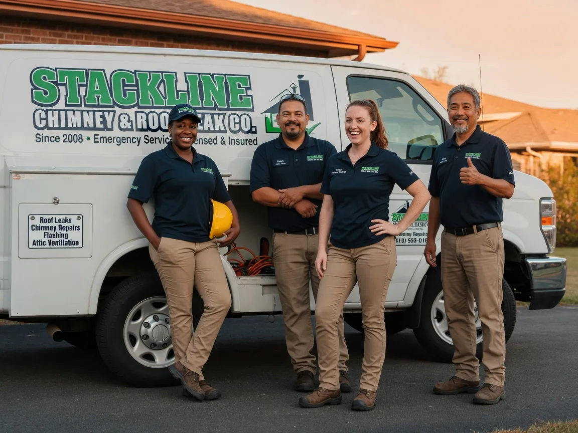Chimney flashing repair company in Boonville, NC